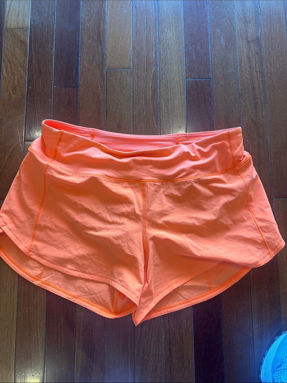 lululemon athletica Women's Neon orange Athletic Shorts